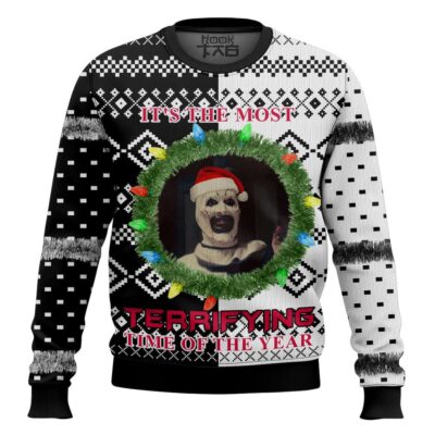 It's The Most Terrifying Time Of The Year Ugly Christmas Sweater