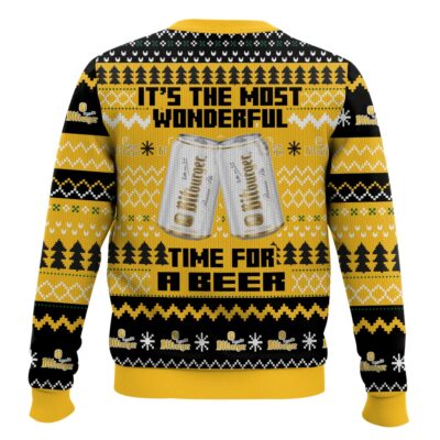 Hooktab It’s The Most Wonderful Time For A Bitburger Ugly Christmas Sweater