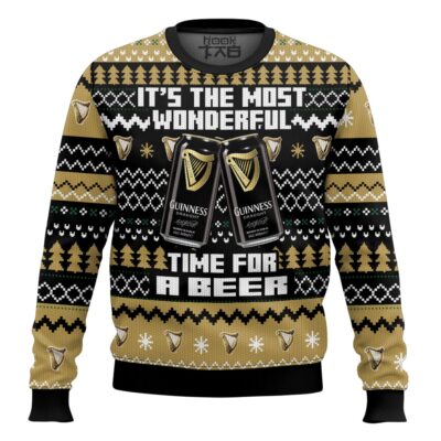 It's The Most Wonderful Time For A Guinness Ugly Christmas Sweater