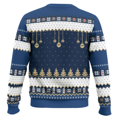 Hooktab It’s The Most Wonderful Time For A Miller Lite Ugly Christmas Sweater