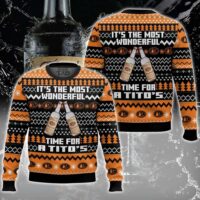 Hooktab It's The Most Wonderful Time For A Tito's Ugly Christmas Sweater