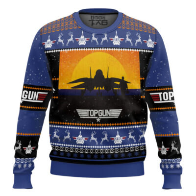 I'ts Time Top Gun Ugly Christmas Sweater