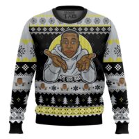 Hooktab It's Too Easy Khaby Lame Ugly Christmas Sweater