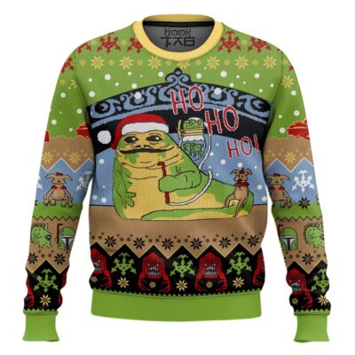 Jabba's Jolly Ho-Ho-Holiday Star Wars Ugly Christmas Sweater