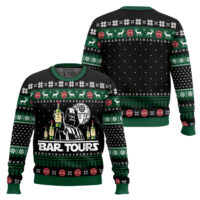 Hooktab Jameson Bar Tours Ugly Christmas Sweater
