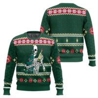 Hooktab Jameson Dead Inside Ugly Christmas Sweater