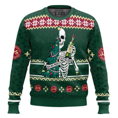 Jameson Dead Inside Ugly Christmas Sweater