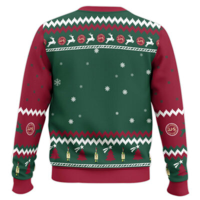Hooktab Jameson In My Vein Ugly Christmas Sweater