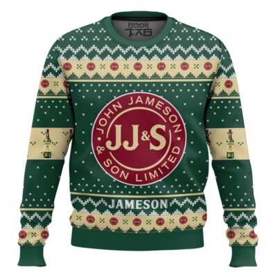 Jameson Irish Whiskey Ugly Christmas Sweater