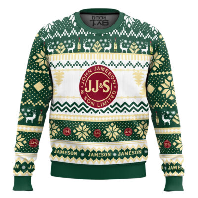 Jameson Irish Whisky Ugly Christmas Sweater