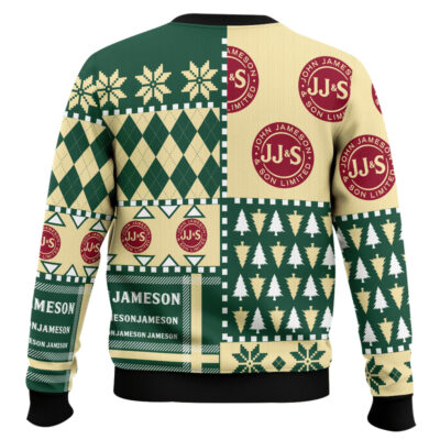 Hooktab Jameson Suit And Tie Ugly Christmas Sweater