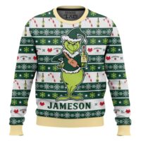 Hooktab Jameson The Grinch Ugly Christmas Sweater