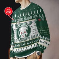 Hooktab Jameson Titties Funny - Custom Name Ugly Christmas Sweater