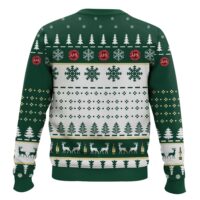 Hooktab Jameson Titties Funny - Custom Name Ugly Christmas Sweater