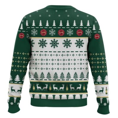 Hooktab Jameson Titties Funny – Custom Name Ugly Christmas Sweater
