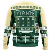 Hooktab Jameson Whiskey - Custom Name Ugly Christmas Sweater