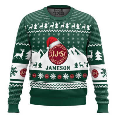 Jameson Whiskey Ugly Christmas Sweater