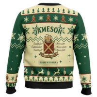 Hooktab Jameson Whisky Ugly Christmas Sweater