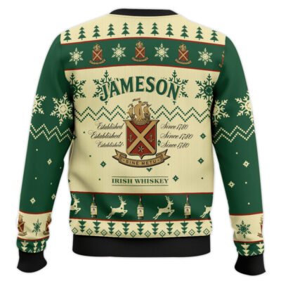 Hooktab Jameson Whisky Ugly Christmas Sweater