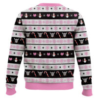 Hooktab Jason Voorhees Pink Heart Friday The 13th Ugly Christmas Sweater