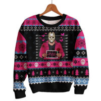 Hooktab Jason Voorhees You Slay My Heart Ugly Christmas Sweater