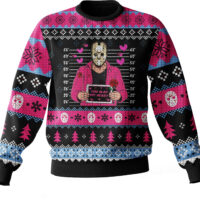 Hooktab Jason Voorhees You Slay My Heart Ugly Christmas Sweater