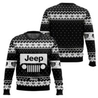 Hooktab Jeep Ugly Christmas Sweater