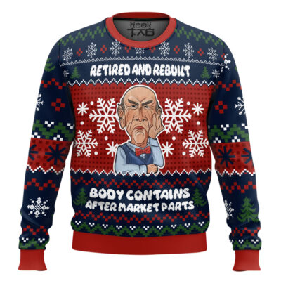 Jeff Dunham Retired And Rebuilt Ugly Christmas Sweater