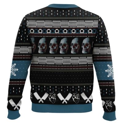 Hooktab Jeffrey Dahmer I Eat Guys Like You For Breakfast Ugly Christmas Sweater