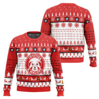 Hooktab Jeppson's Malort Titties Funny Ugly Christmas Sweater