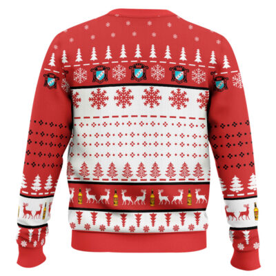 Hooktab Jeppson’s Malort Titties Funny Ugly Christmas Sweater
