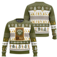 Hooktab Jeremiah Weed Bourbon Ugly Christmas Sweater
