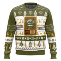 Hooktab Jeremiah Weed Bourbon Ugly Christmas Sweater