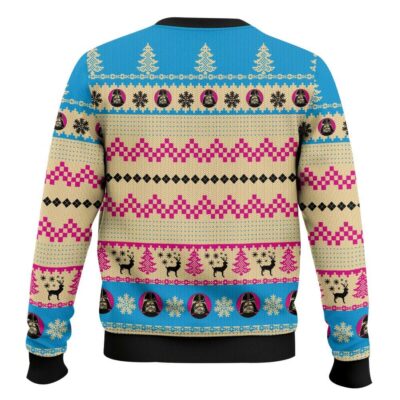 Hooktab Jesus Darth Vader Star Wars Ugly Christmas Sweater