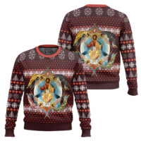 Hooktab Jesus Orthodoxy Ugly Christmas Sweater