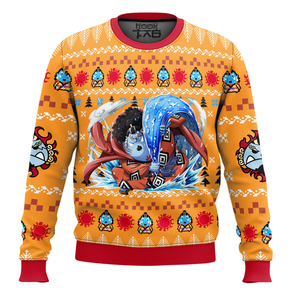 Hooktab Jinbe One Piece Ugly Christmas Sweater Hooktab Jinbe One Piece Ugly Christmas Sweater