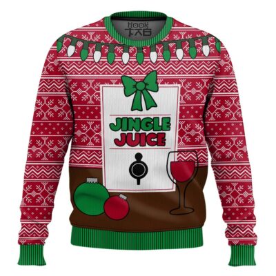 Jingle Juice Beverage Ugly Christmas Sweater
