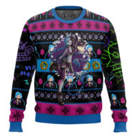 Hooktab Jinx League Of Legends Ugly Christmas Sweater