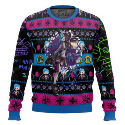 Jinx League Of Legends Ugly Christmas Sweater