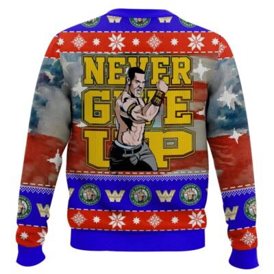 Hooktab John Cena WWE Ugly Christmas Sweater