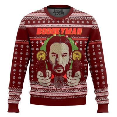 John Wick The Boogeyman Ugly Christmas Sweater