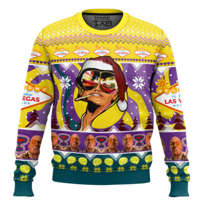Johnny Depp Fear And Loathing In Las Vegas Ugly Christmas Sweater