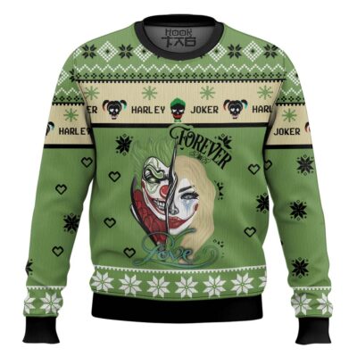 Joker X Harley Quinn Ugly Christmas Sweater