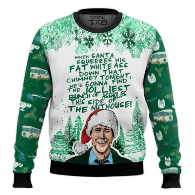 Jolliest Bunch Of Assholes National Lampoon's Vacation Ugly Christmas Sweater