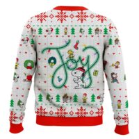 Hooktab Joyful Moment The Charlie Brown and Snoopy Show Ugly Christmas Sweater