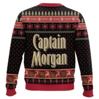 Hooktab Just Captain Morgan Ugly Christmas Sweater
