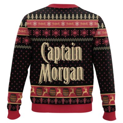 Hooktab Just Captain Morgan Ugly Christmas Sweater