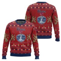 Hooktab Just Coors Banquet Ugly Christmas Sweater