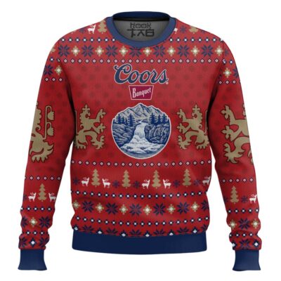 Just Coors Banquet Ugly Christmas Sweater