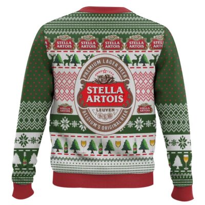 Hooktab Just Stella Artois Ugly Christmas Sweater